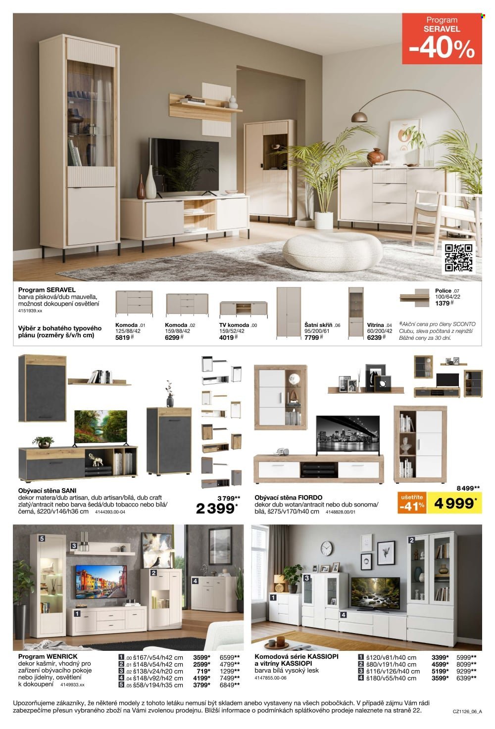 SCONTO NÁBYTEK leták - Kuchyně za polovinu!
