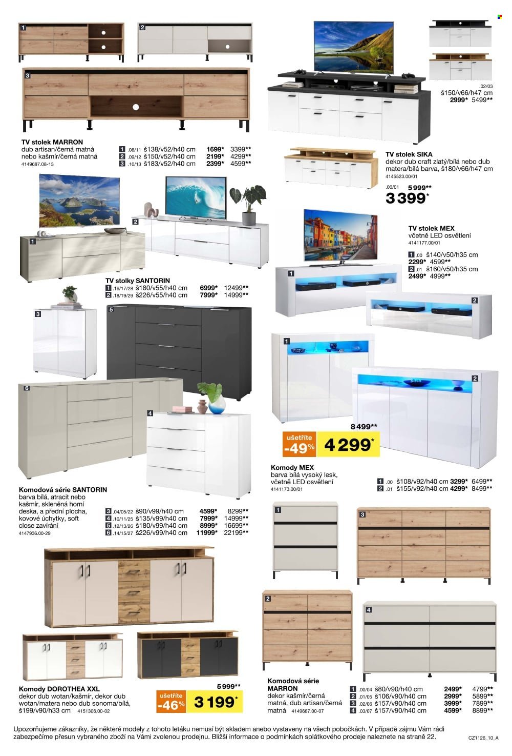 SCONTO NÁBYTEK leták - Kuchyně za polovinu!