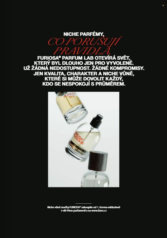 FANN PARFUMERIE leták - Od pondělí 1.6.2026