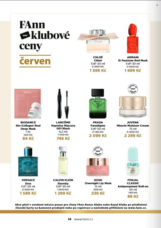 FANN PARFUMERIE leták - Od pondělí 1.6.2026