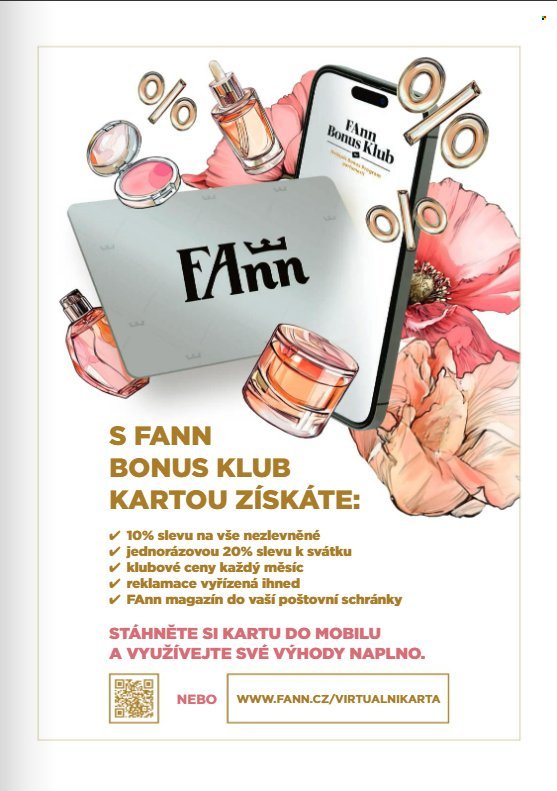 FANN PARFUMERIE leták - Od pondělí 1.6.2026