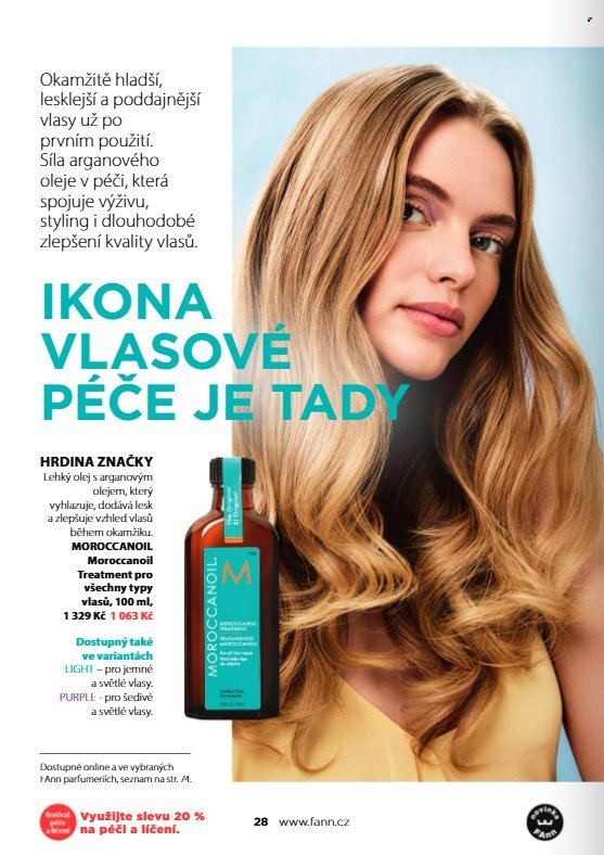 FANN PARFUMERIE leták - Od pondělí 1.6.2026