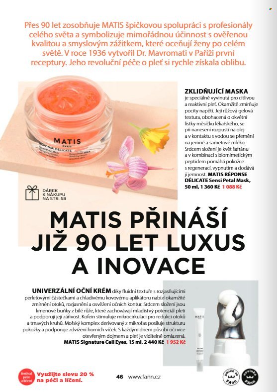 FANN PARFUMERIE leták - Od pondělí 1.6.2026