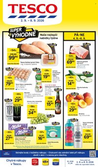 TESCO leták - Super výhodné