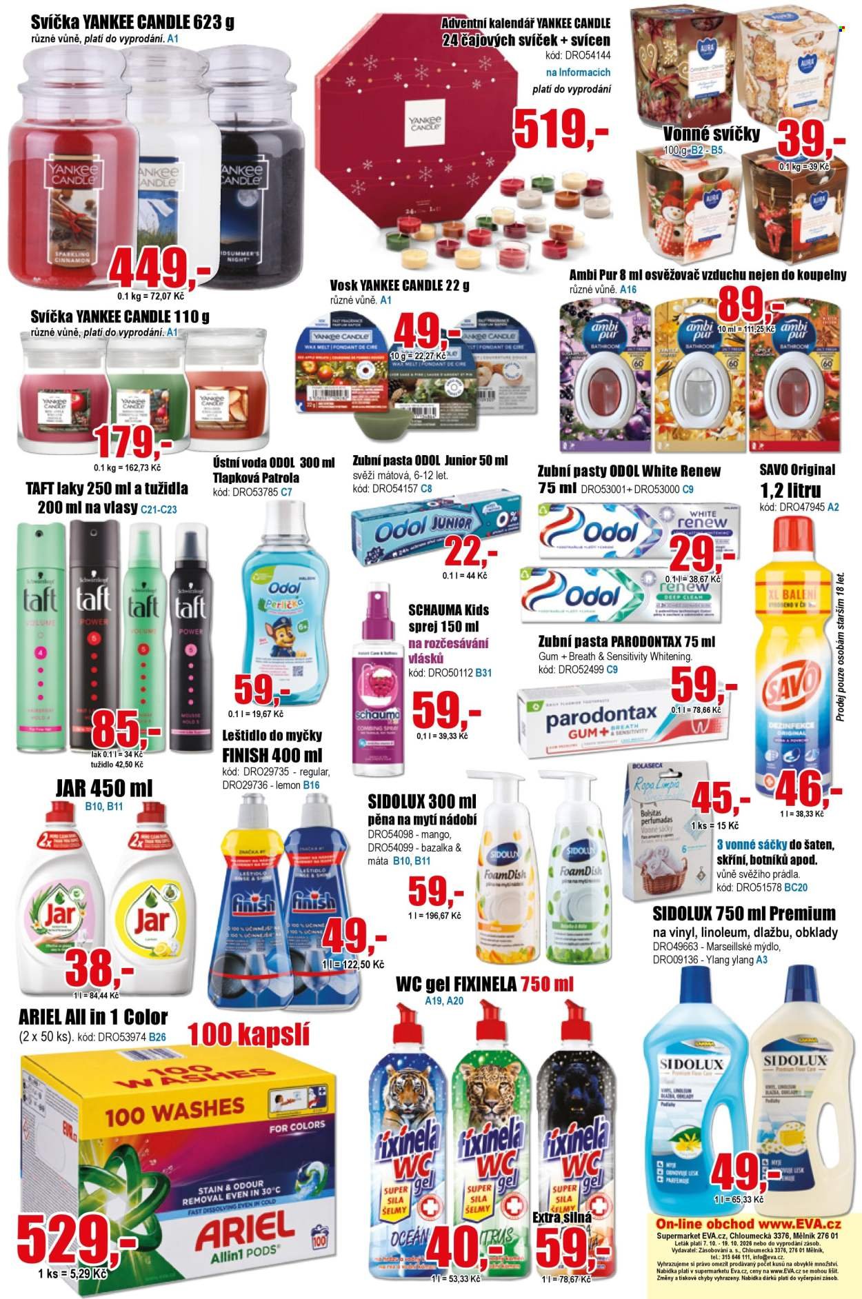 EVA SUPERMARKET leták - Od středy 7.10.2026