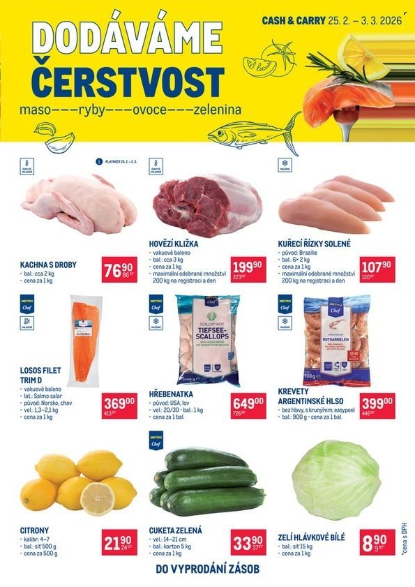 MAKRO leták - Dodáváme čerstvost (2026-02-25 - 2026-03-03)