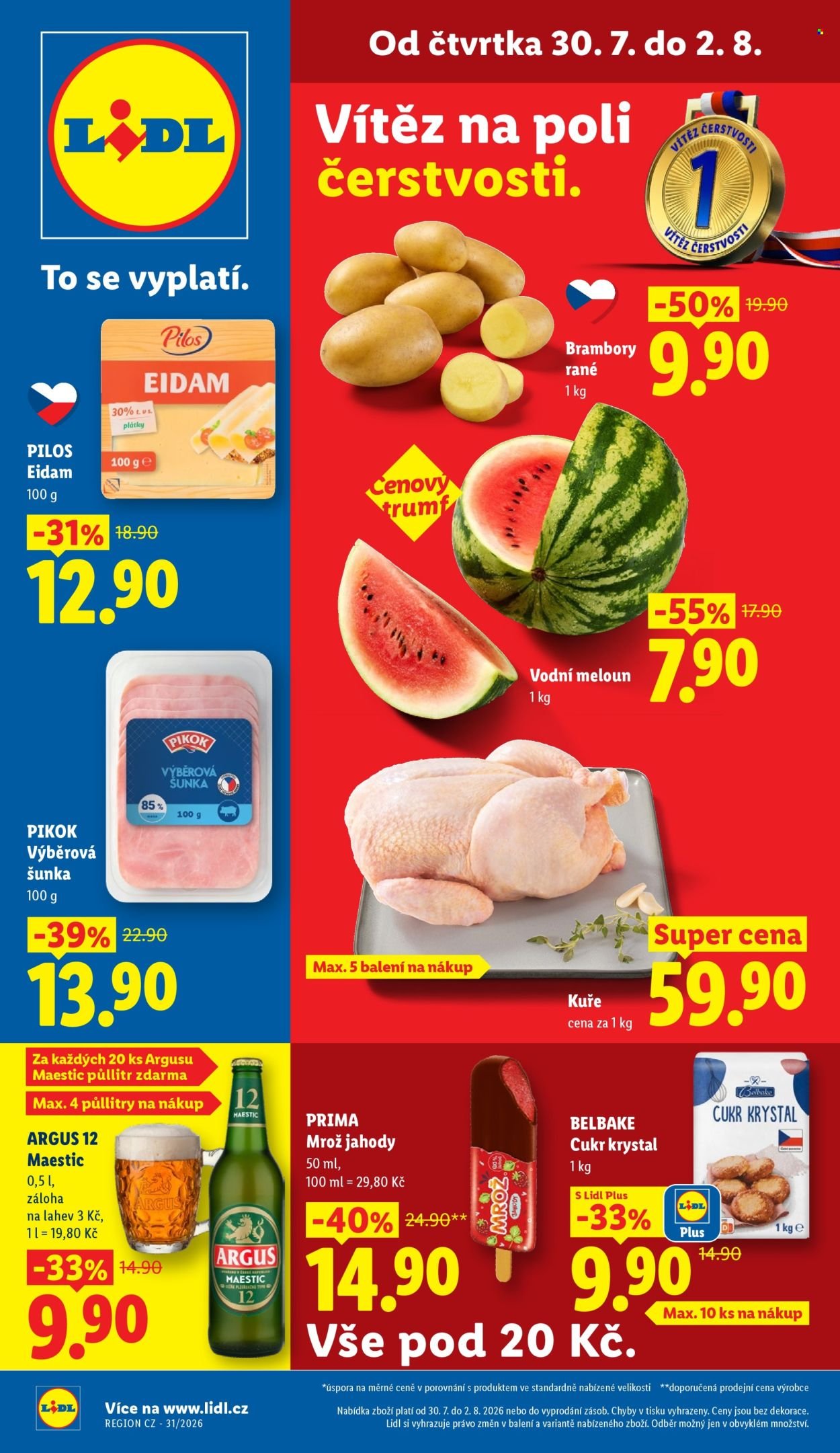 LIDL leták - Od čtvrtka 30.7.2026