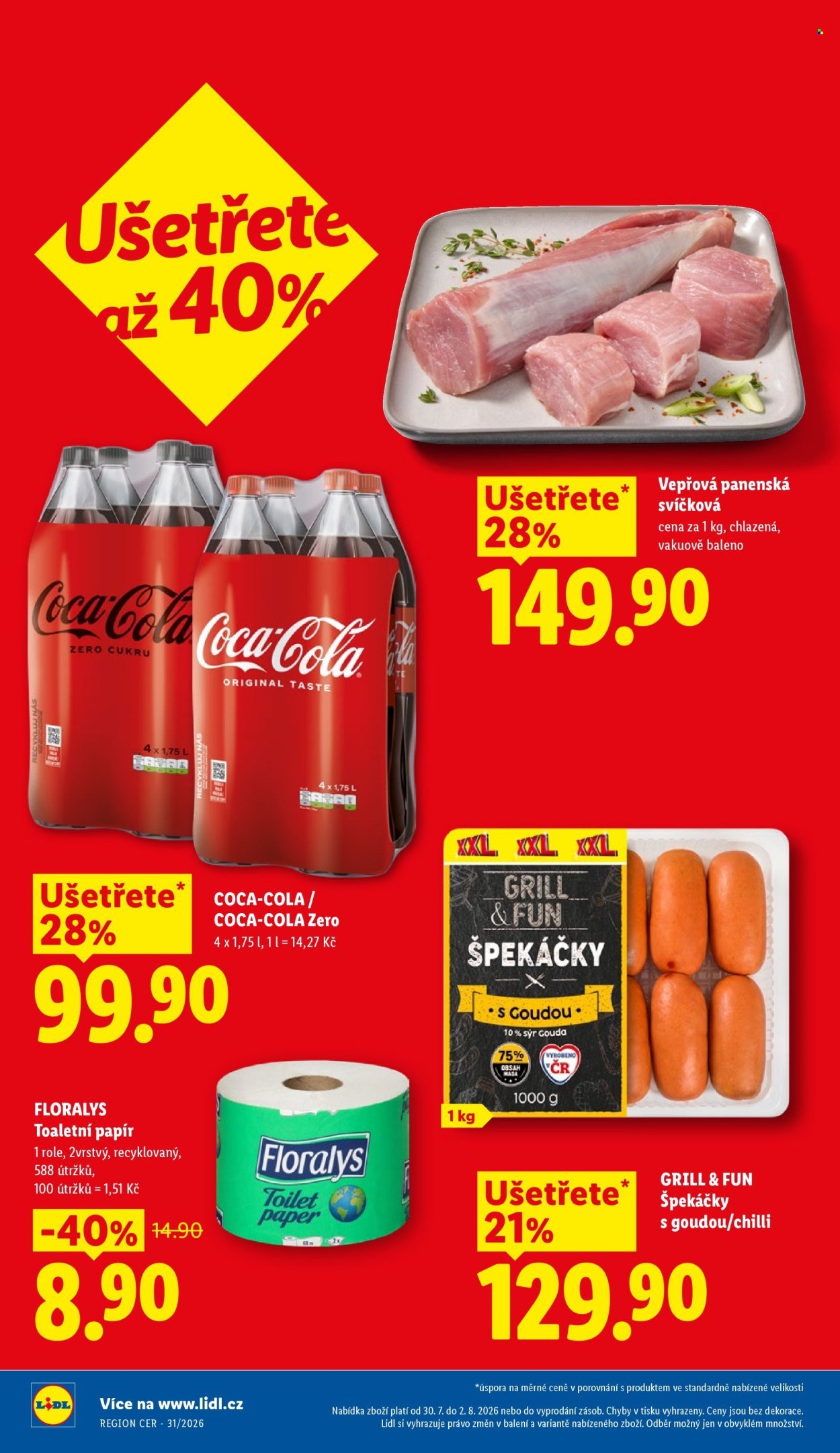 LIDL leták - Od čtvrtka 30.7.2026