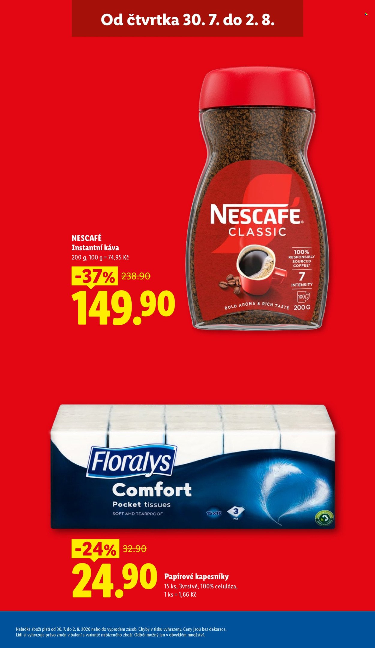 LIDL leták - Od čtvrtka 30.7.2026