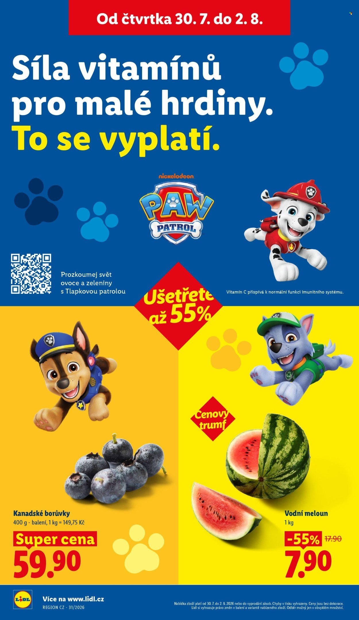 LIDL leták - Od čtvrtka 30.7.2026