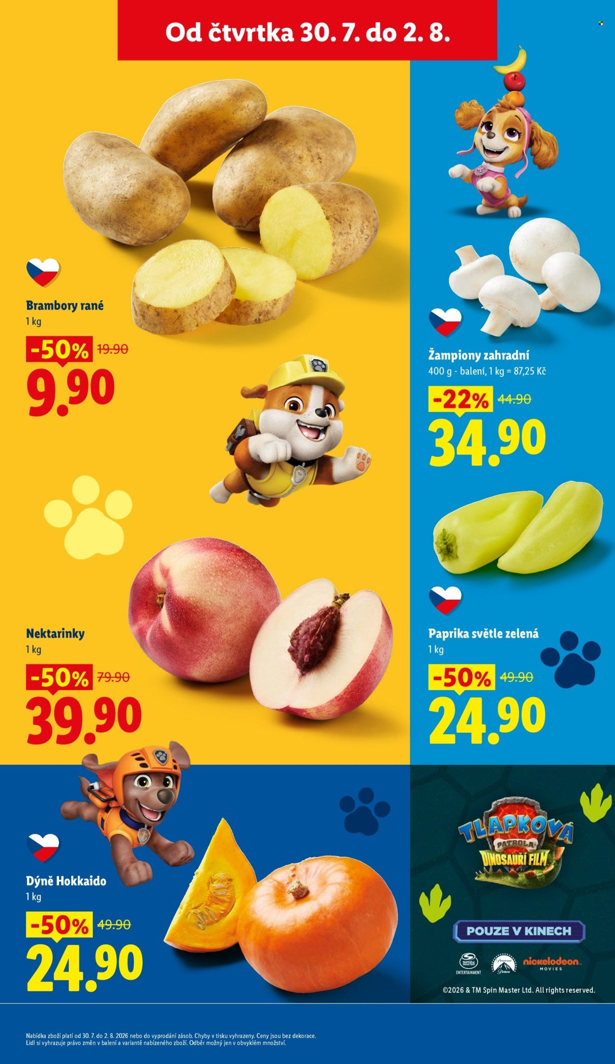LIDL leták - Od čtvrtka 30.7.2026