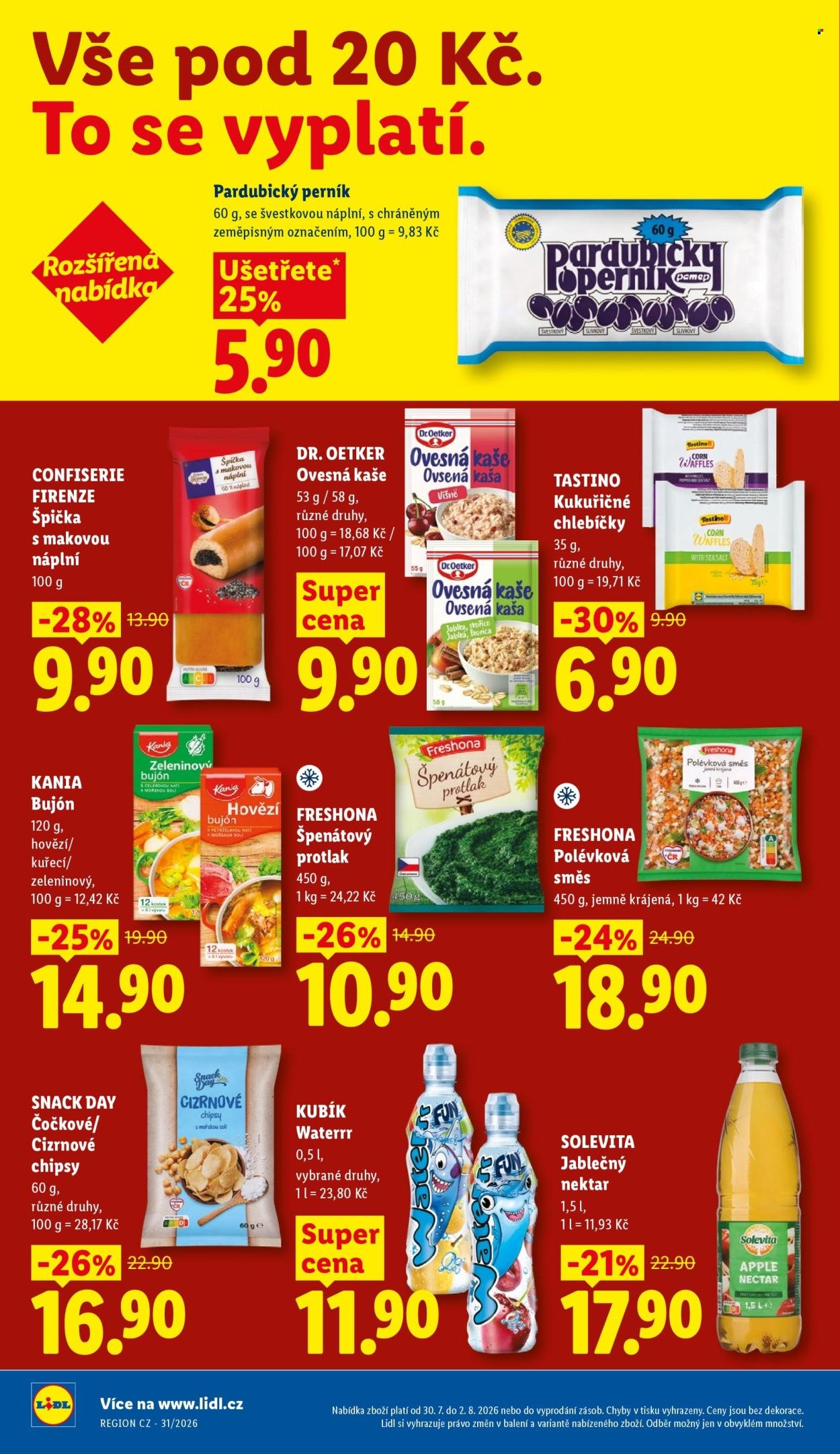 LIDL leták - Od čtvrtka 30.7.2026