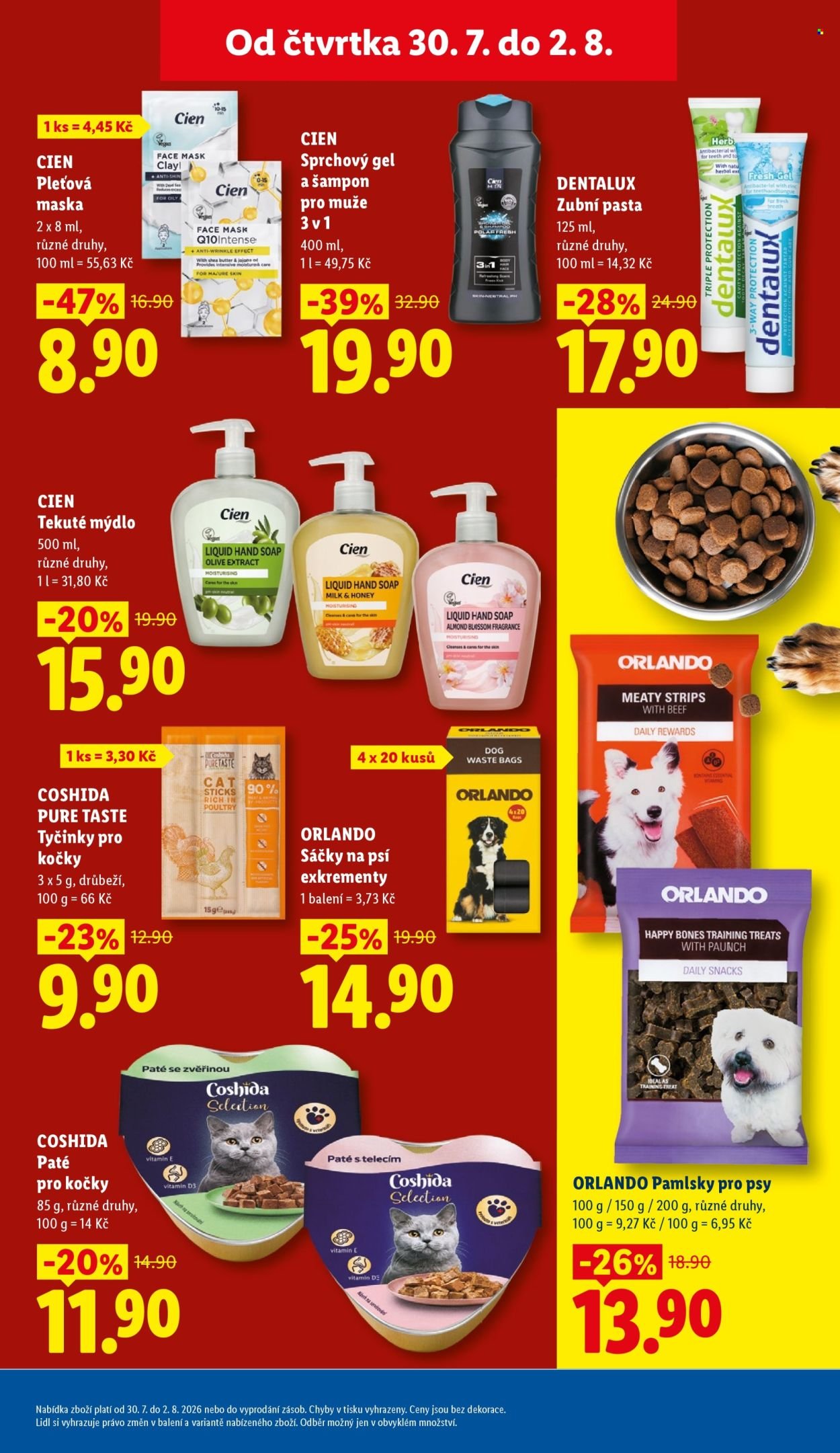 LIDL leták - Od čtvrtka 30.7.2026