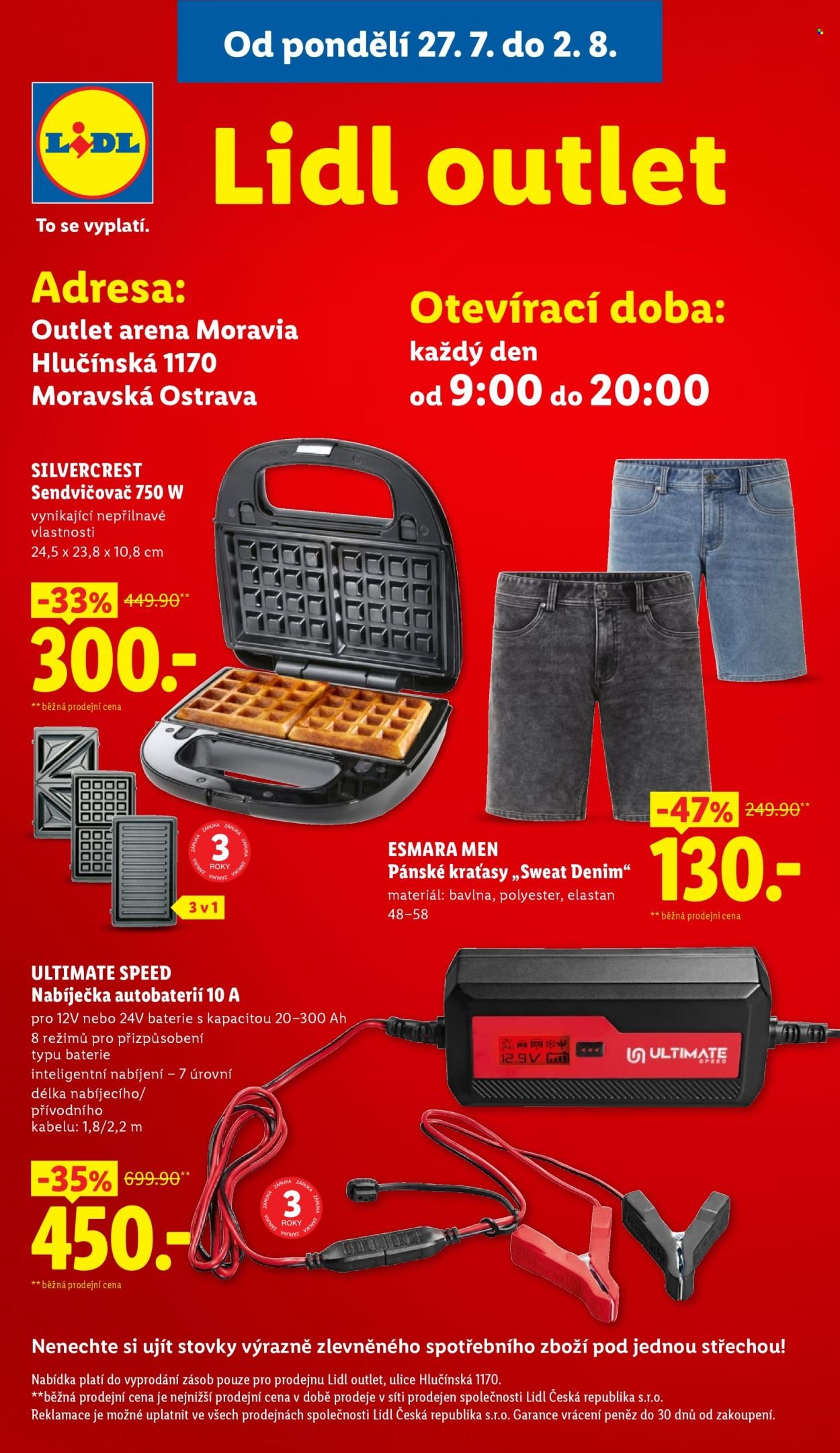 LIDL leták - Od čtvrtka 30.7.2026