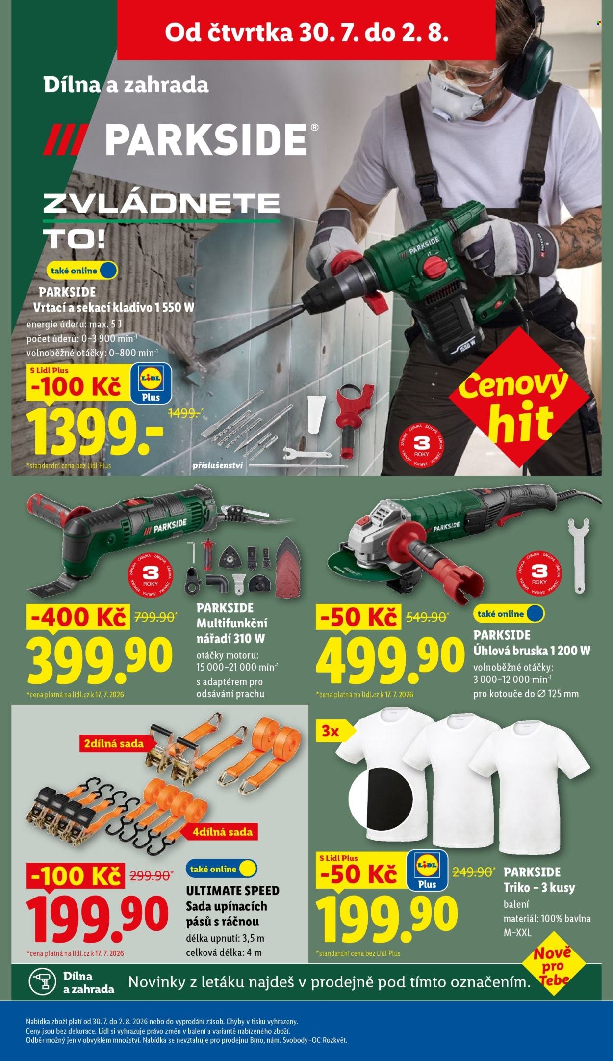 LIDL leták - Od čtvrtka 30.7.2026