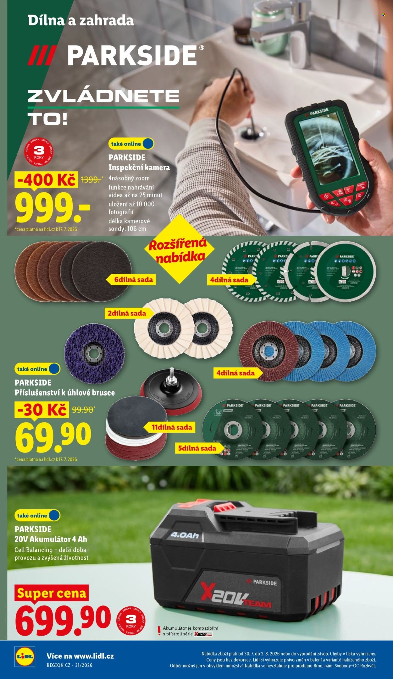 LIDL leták - Od čtvrtka 30.7.2026