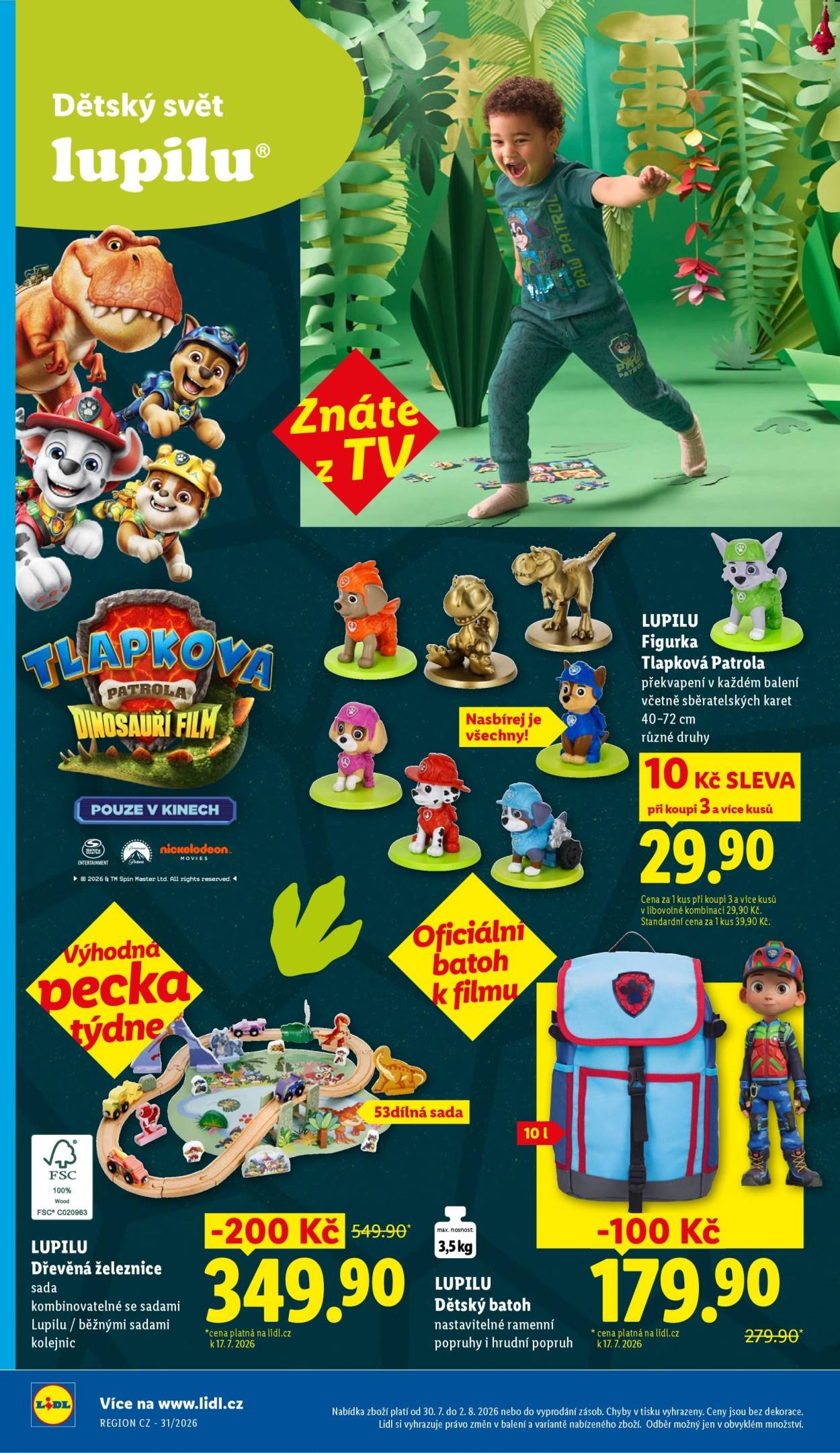 LIDL leták - Od čtvrtka 30.7.2026