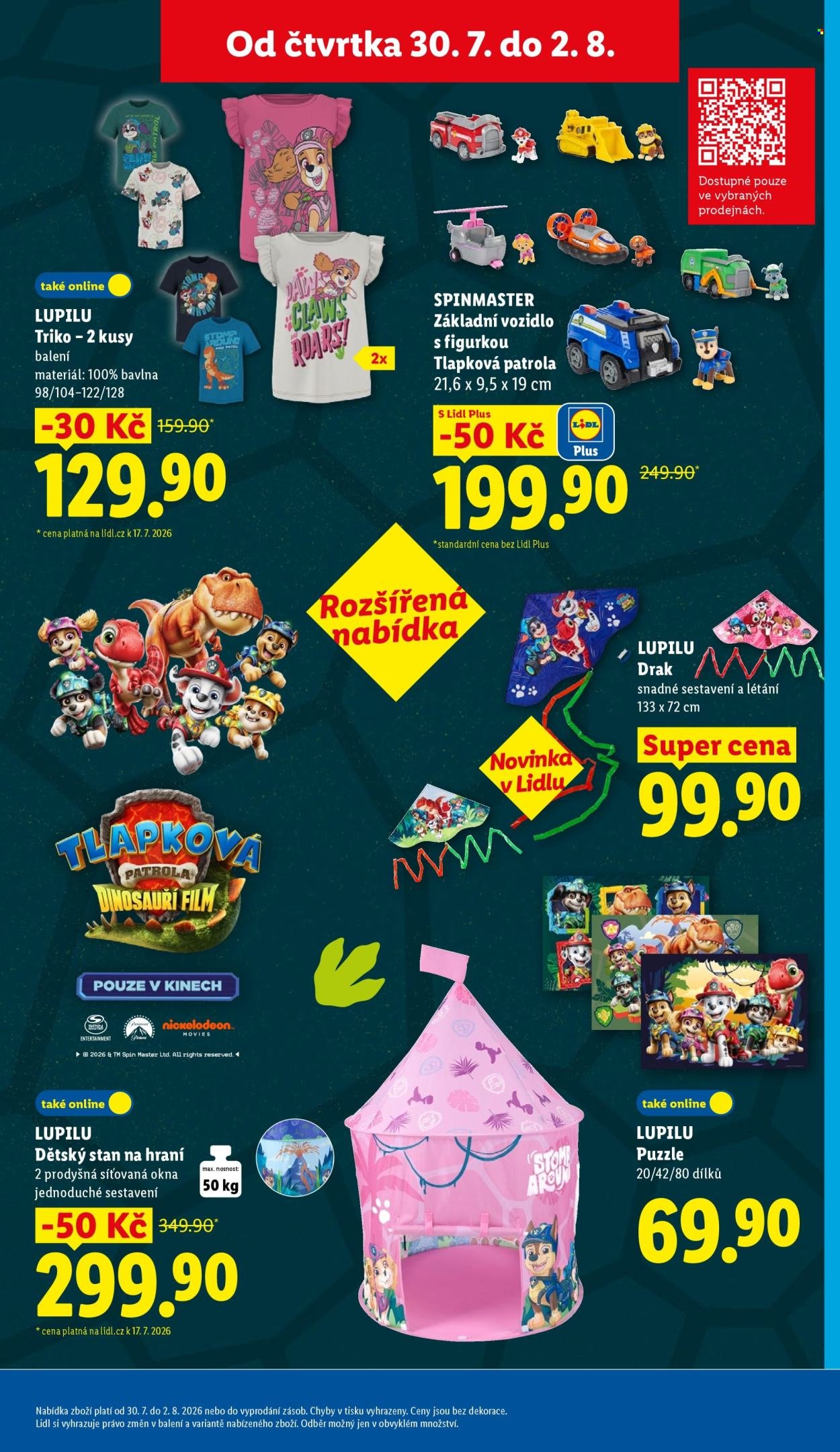 LIDL leták - Od čtvrtka 30.7.2026