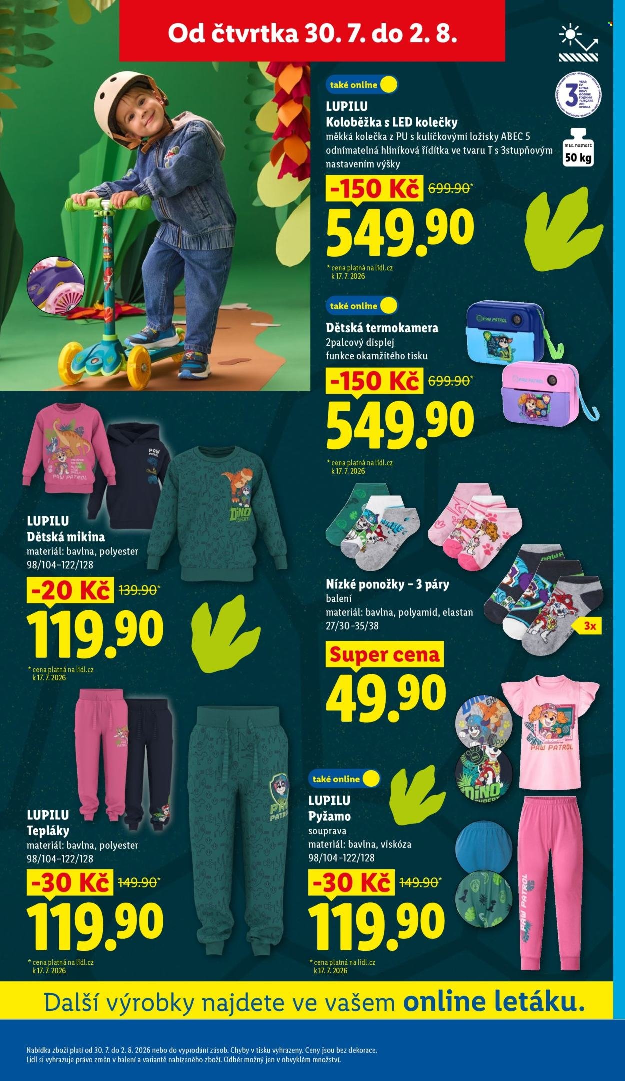 LIDL leták - Od čtvrtka 30.7.2026
