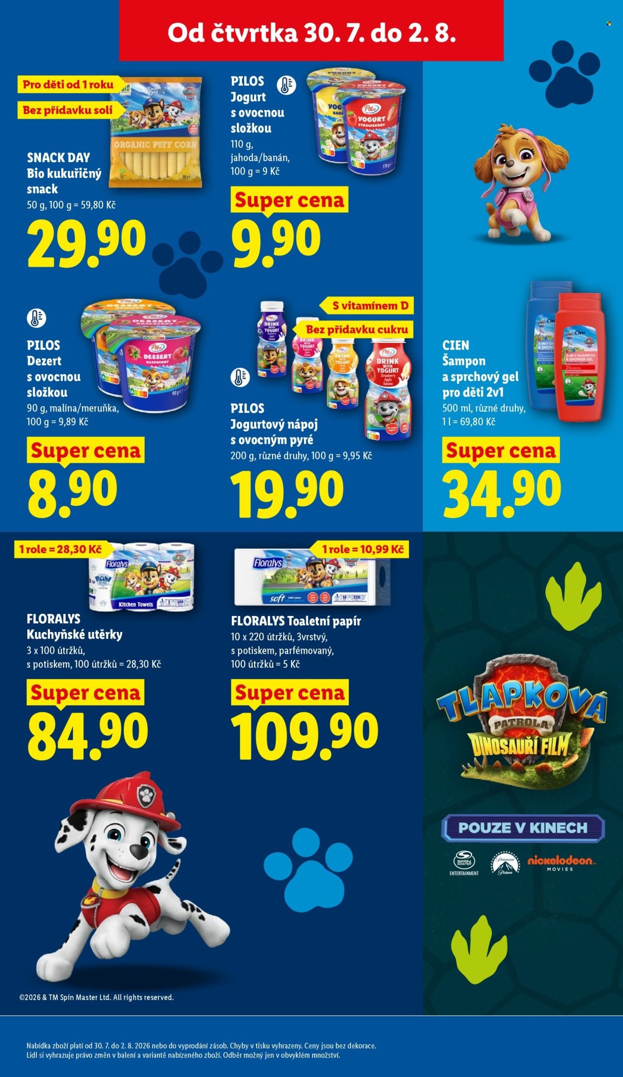 LIDL leták - Od čtvrtka 30.7.2026