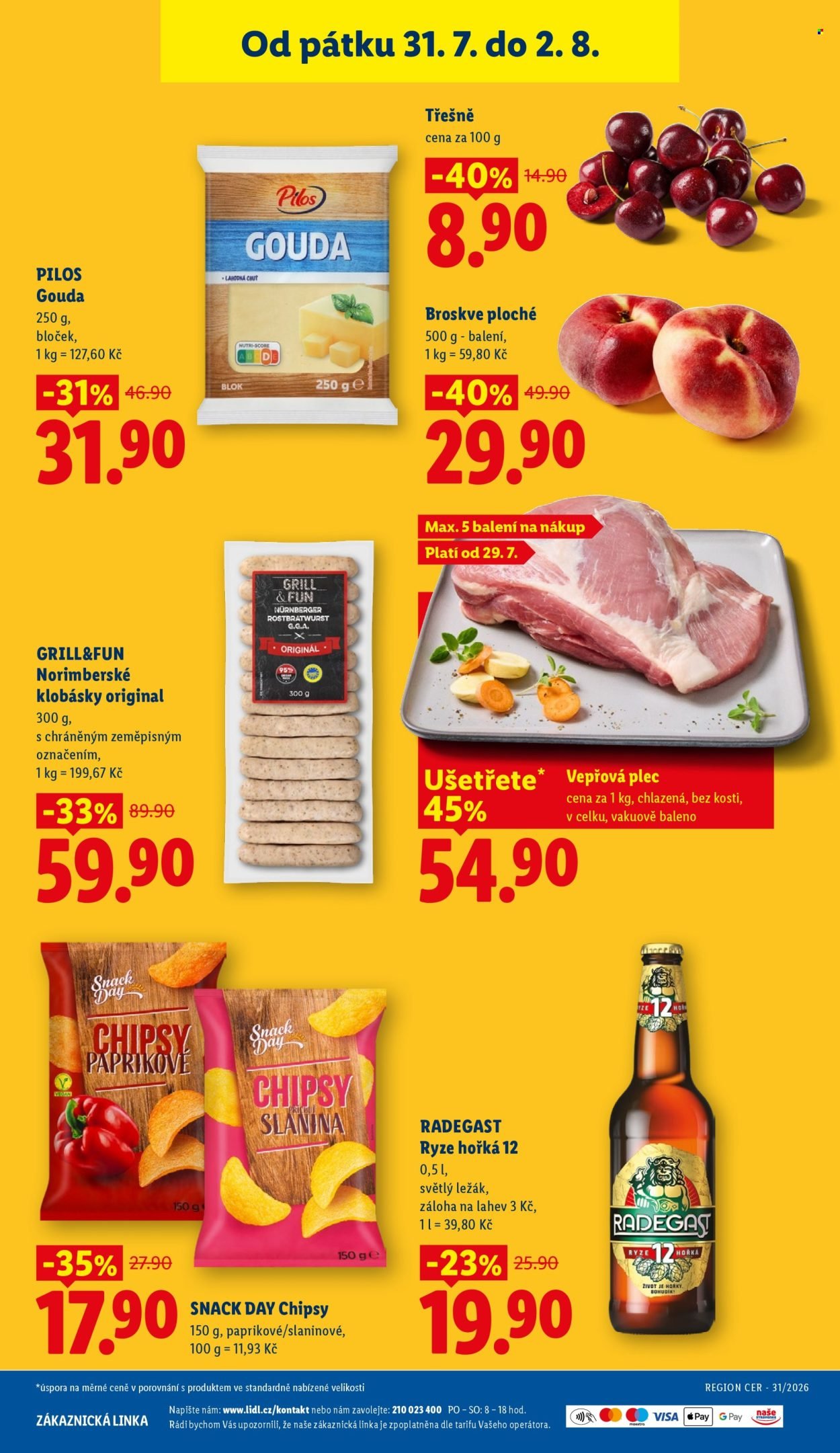 LIDL leták - Od čtvrtka 30.7.2026