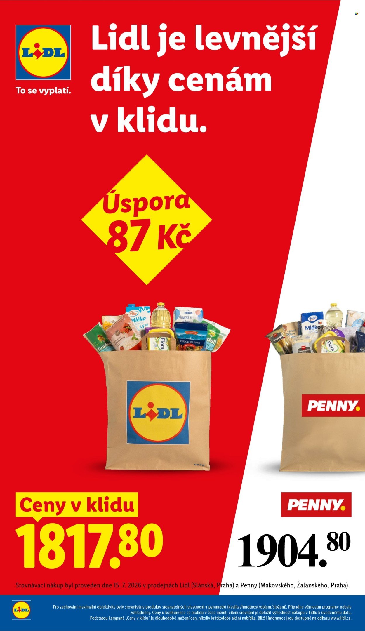 LIDL leták - Od čtvrtka 30.7.2026