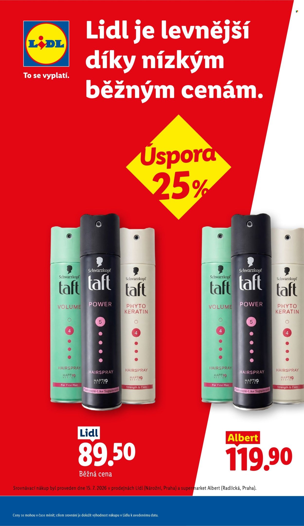LIDL leták - Od čtvrtka 30.7.2026