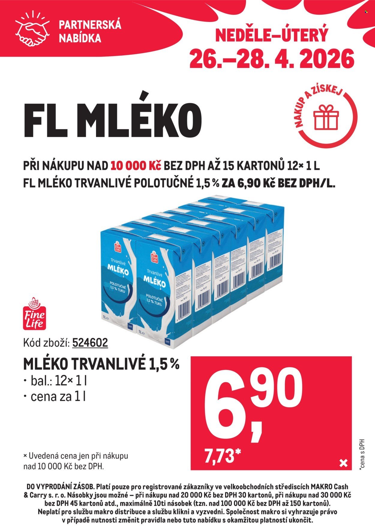 MAKRO leták - Partnerská nabídka (2026-04-26 - 2026-04-28)