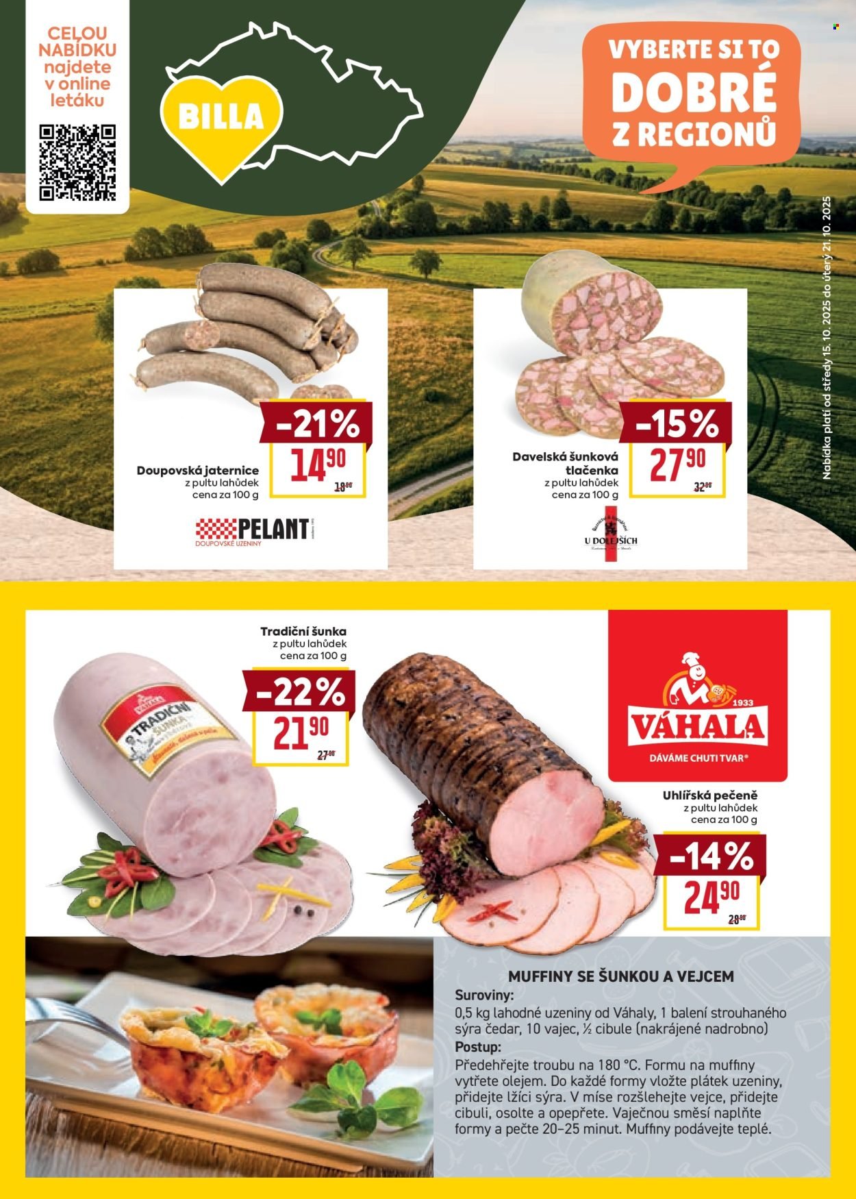 BILLA leták - Velký leták (2025-10-15 - 2025-10-21)