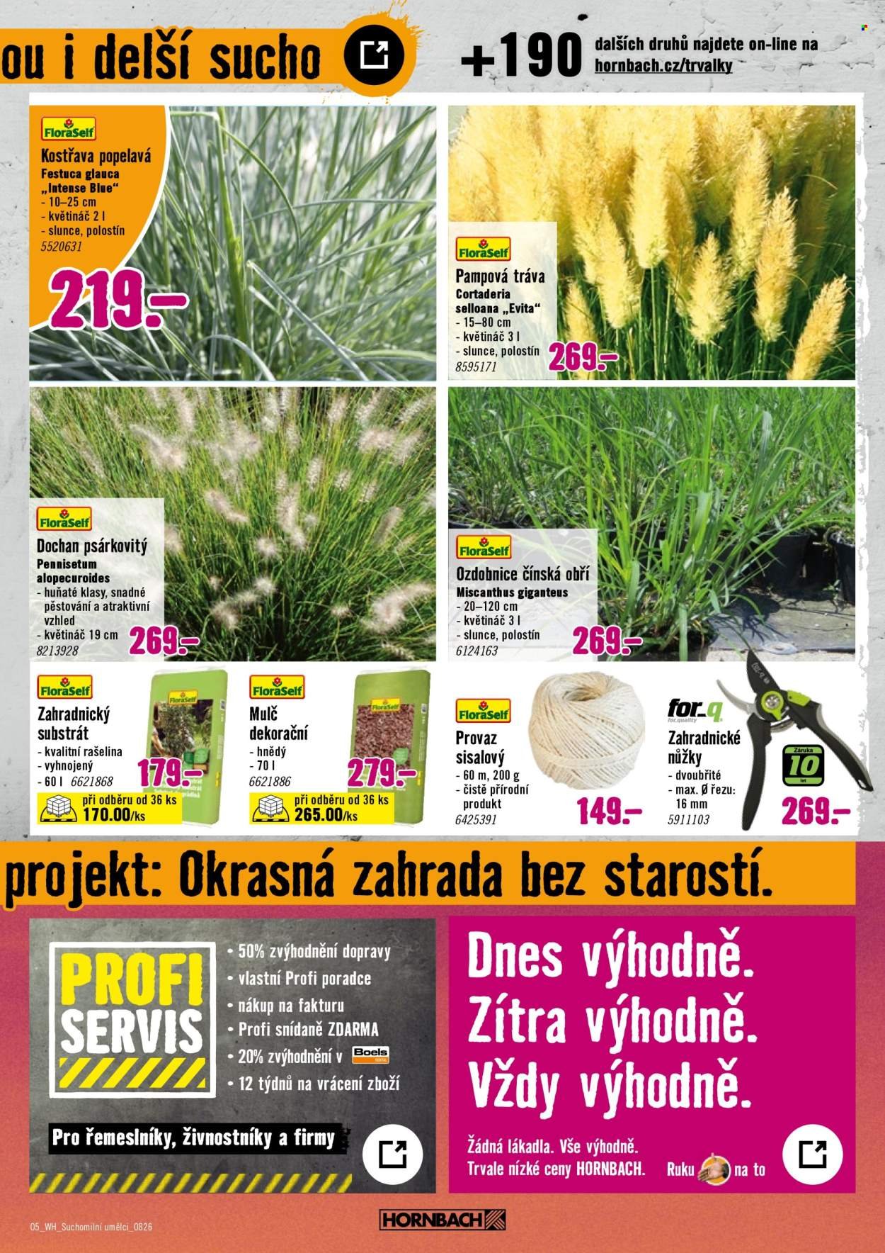 HORNBACH leták - Váš další projekt - Zelená střecha