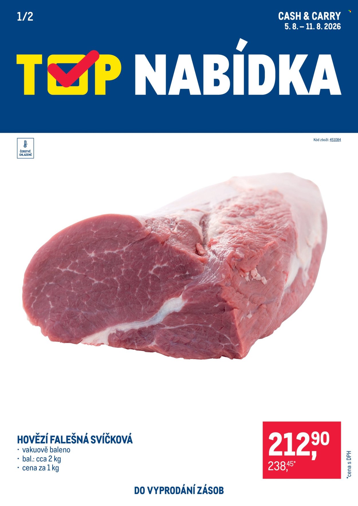 MAKRO leták - TOP maso