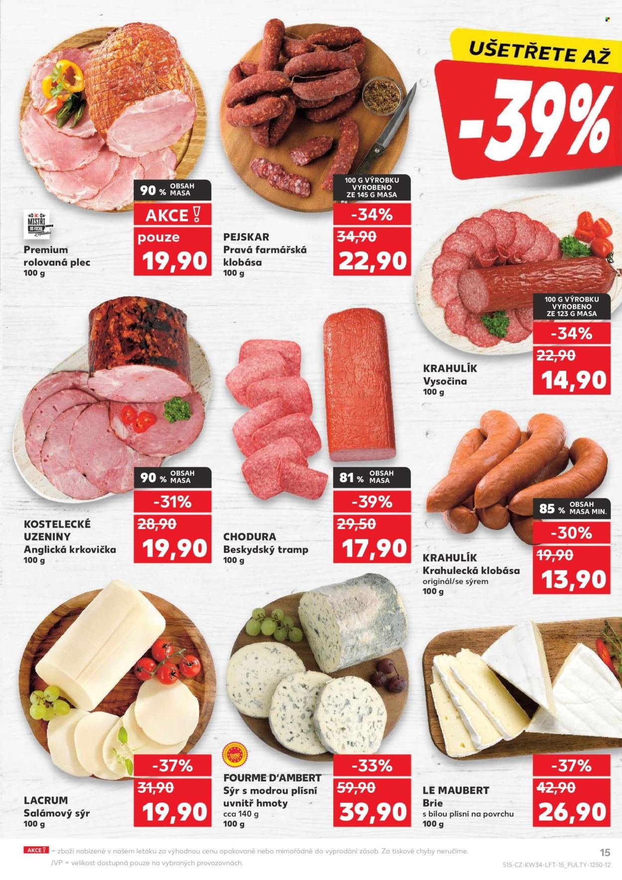 KAUFLAND leták - Od středy 20.8.2025 (2025-08-20 - 2025-08-26)