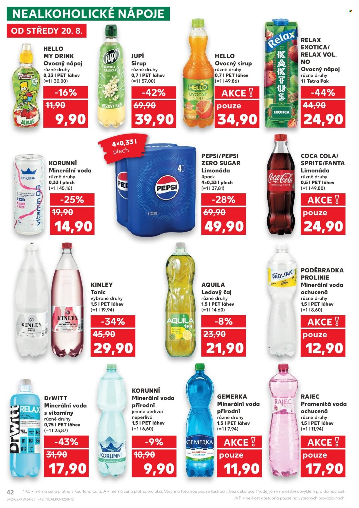 KAUFLAND leták - Od středy 20.8.2025 (2025-08-20 - 2025-08-26)