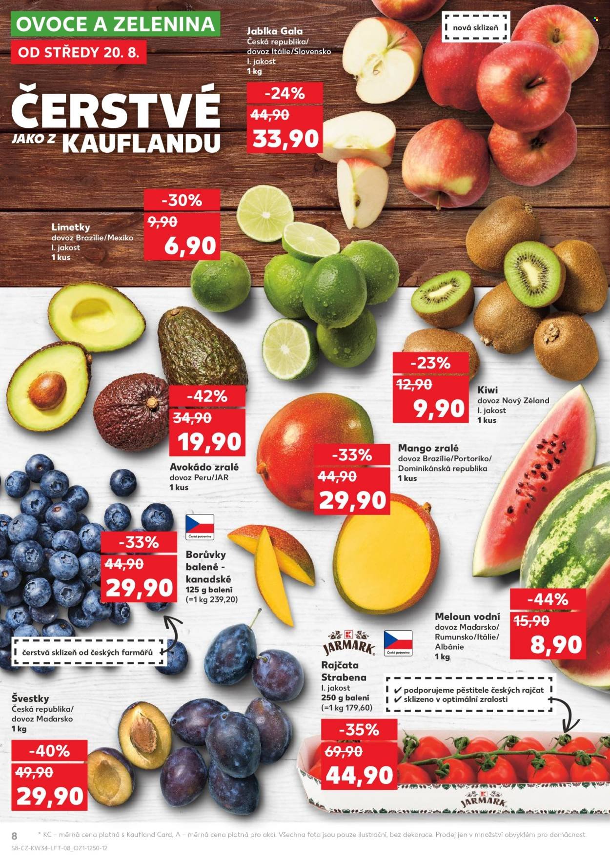 KAUFLAND leták - Od středy 20.8.2025 (2025-08-20 - 2025-08-26)