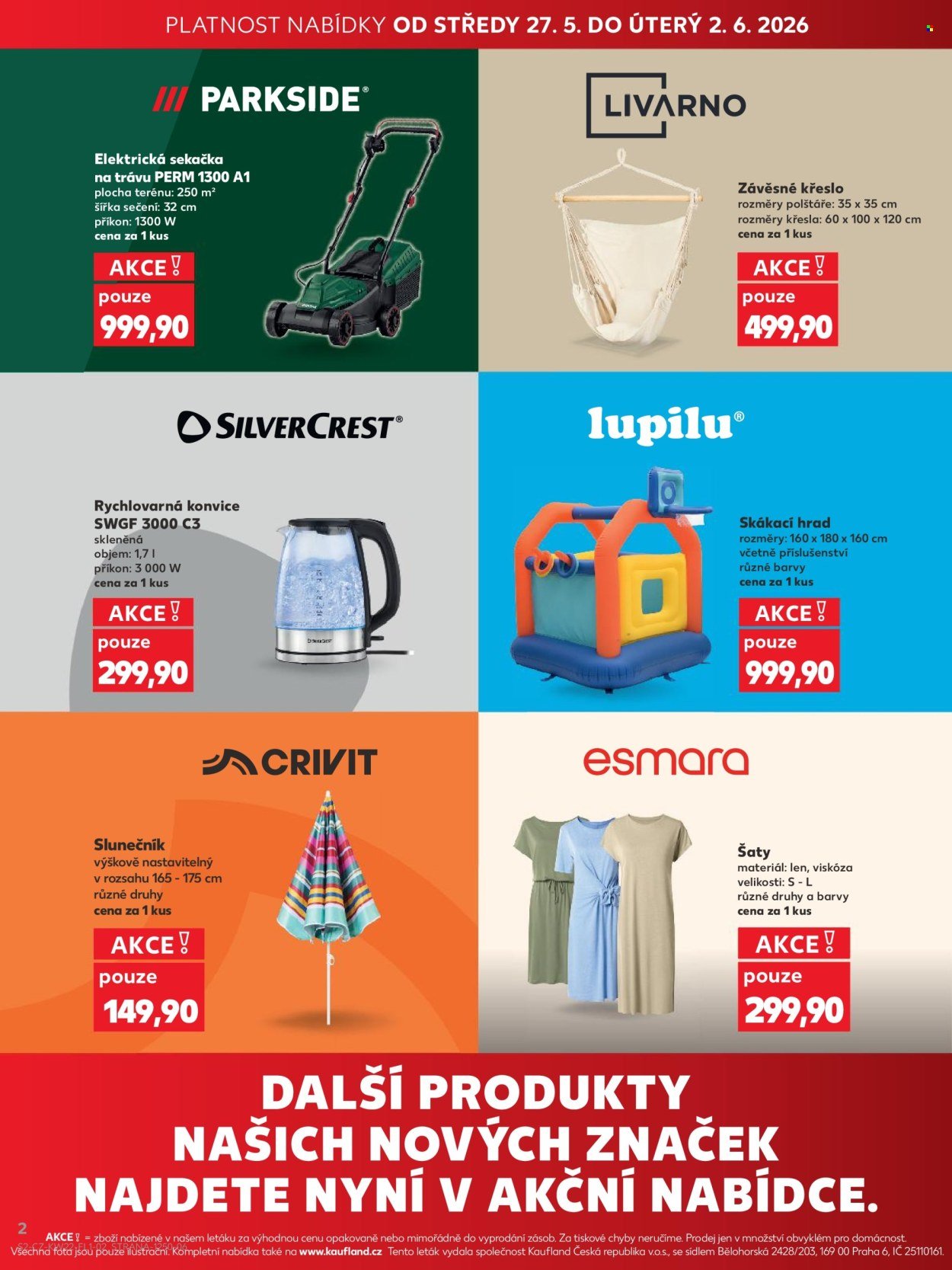 KAUFLAND leták - Naše nové značky jsou tady. (2026-05-27 - 2026-06-02)