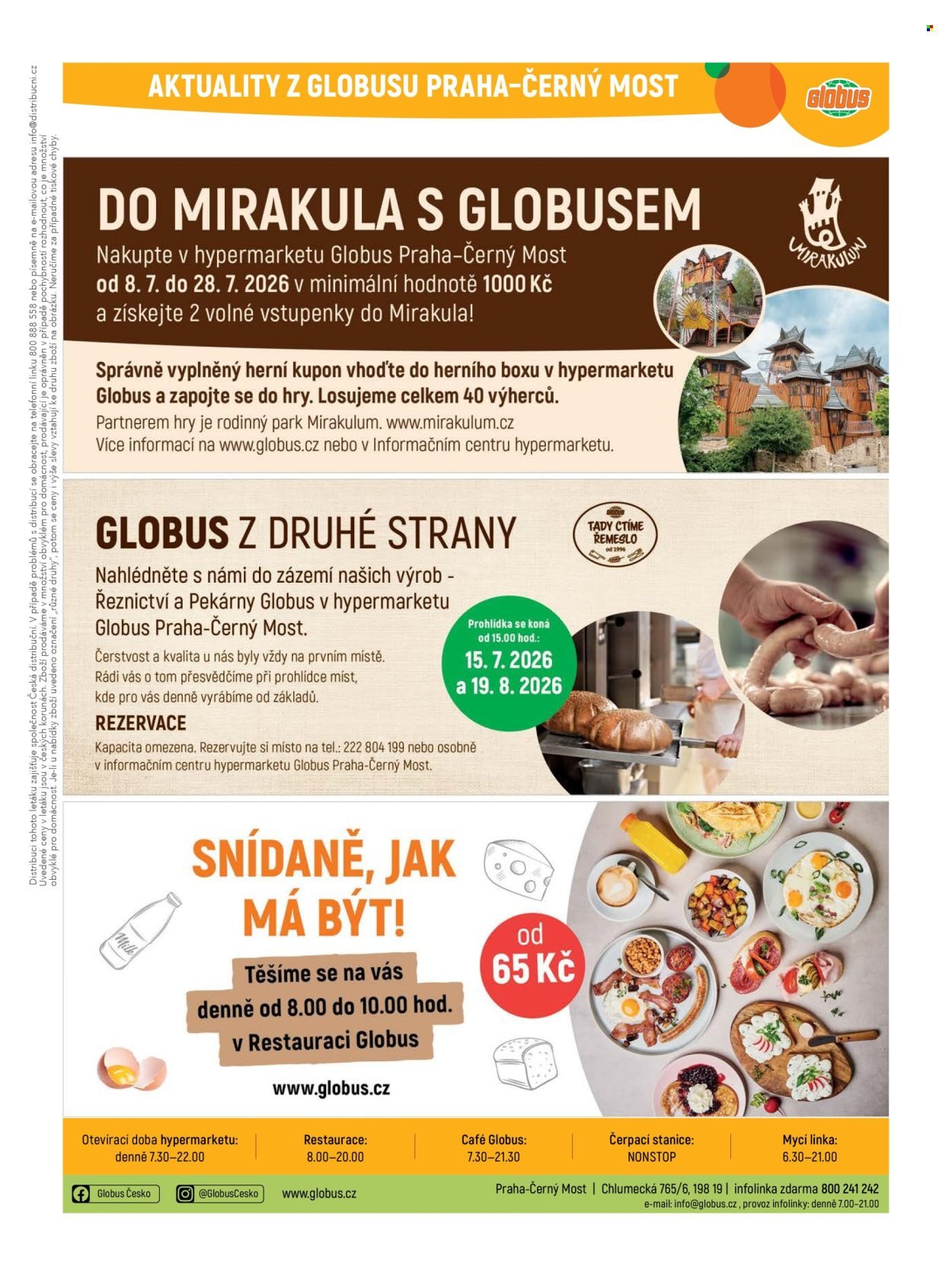 GLOBUS leták - Od středy 15.7.2026