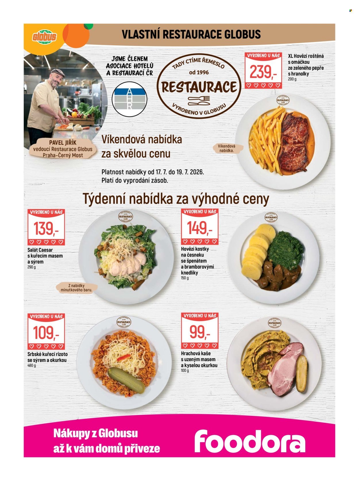 GLOBUS leták - Od středy 15.7.2026