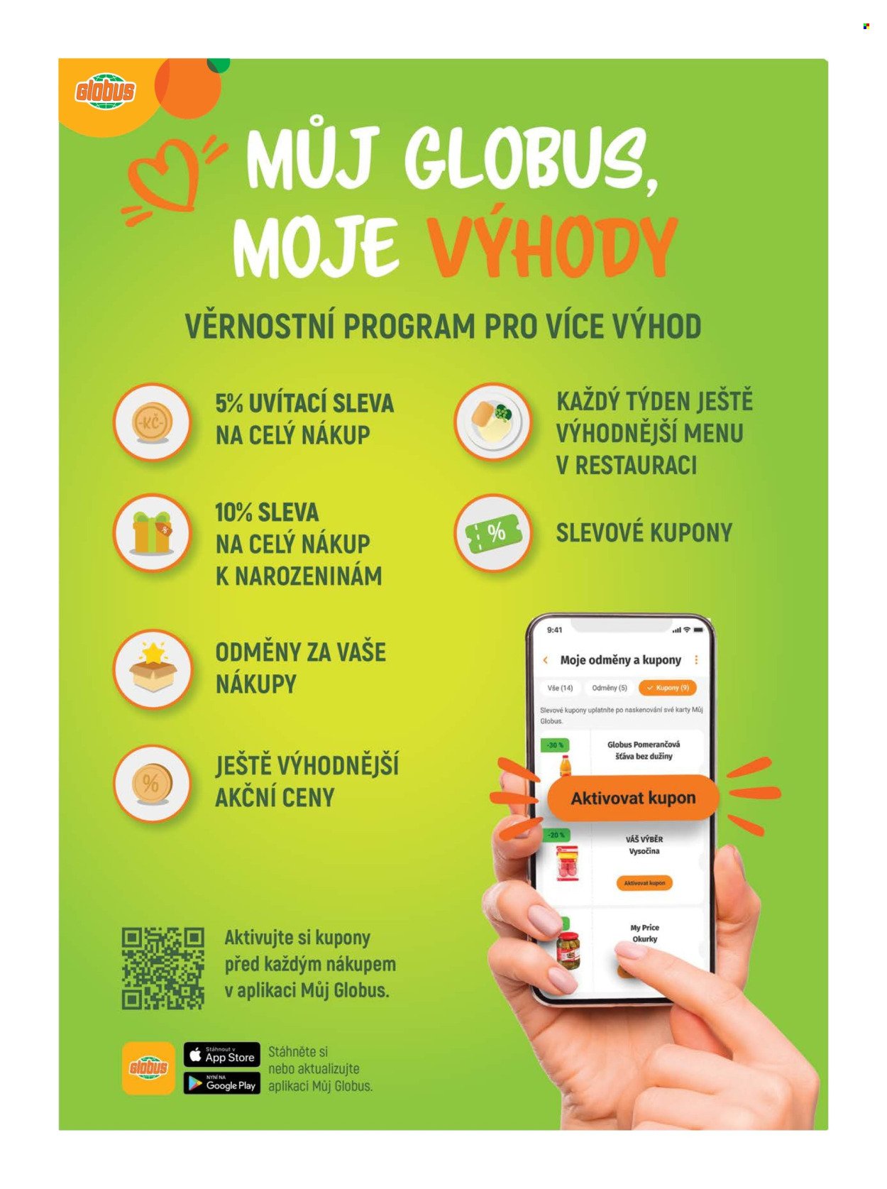 GLOBUS leták - Od středy 15.7.2026