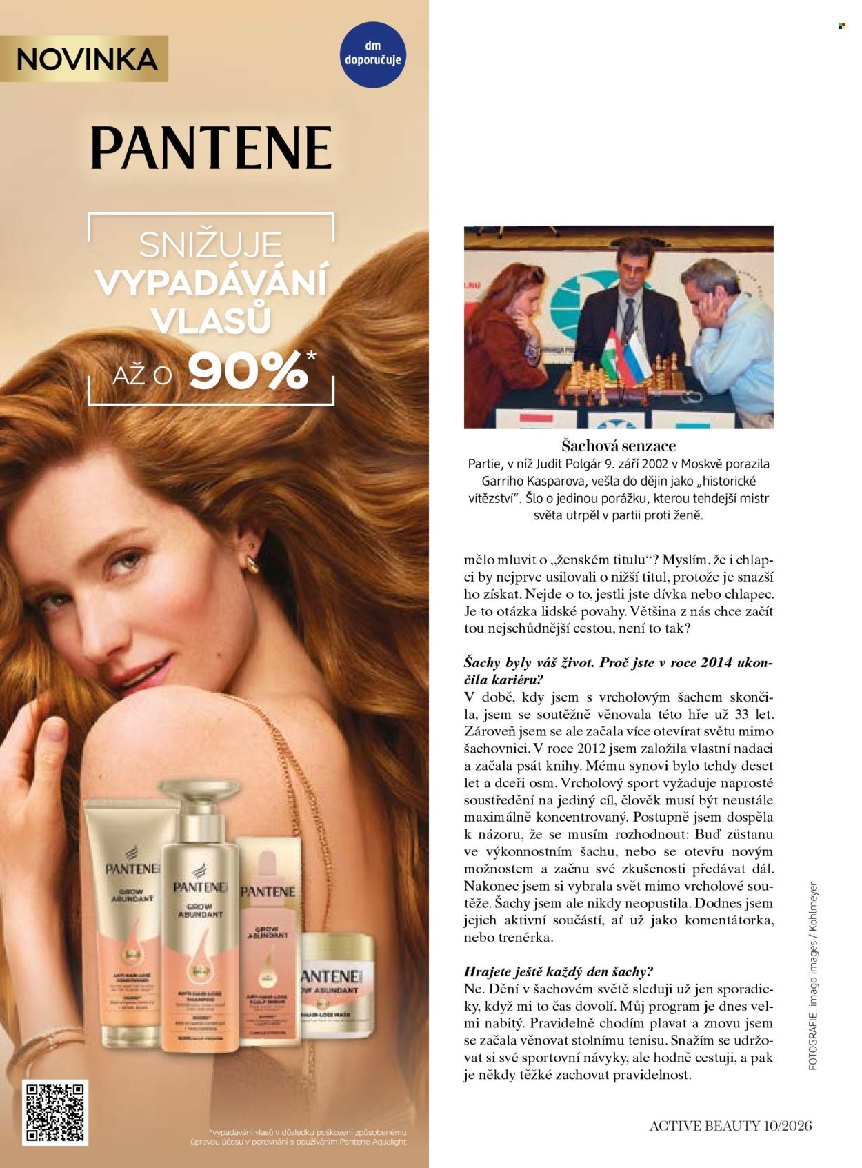 DM DROGERIE leták - Active Beauty