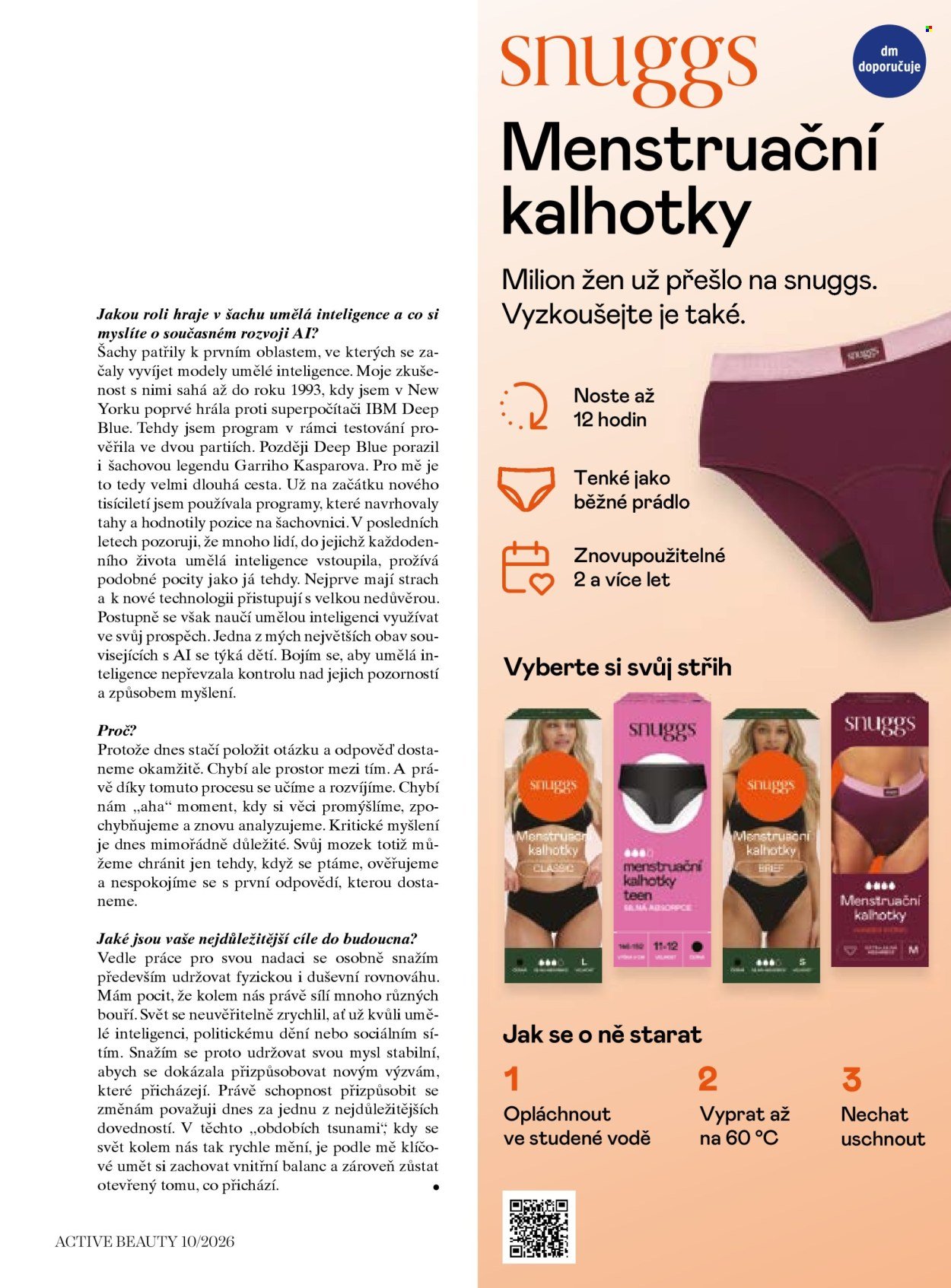 DM DROGERIE leták - Active Beauty