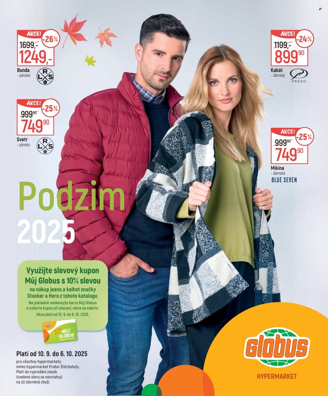 GLOBUS leták - Od středy 10.9.2025 (2025-09-10 - 2025-10-06)