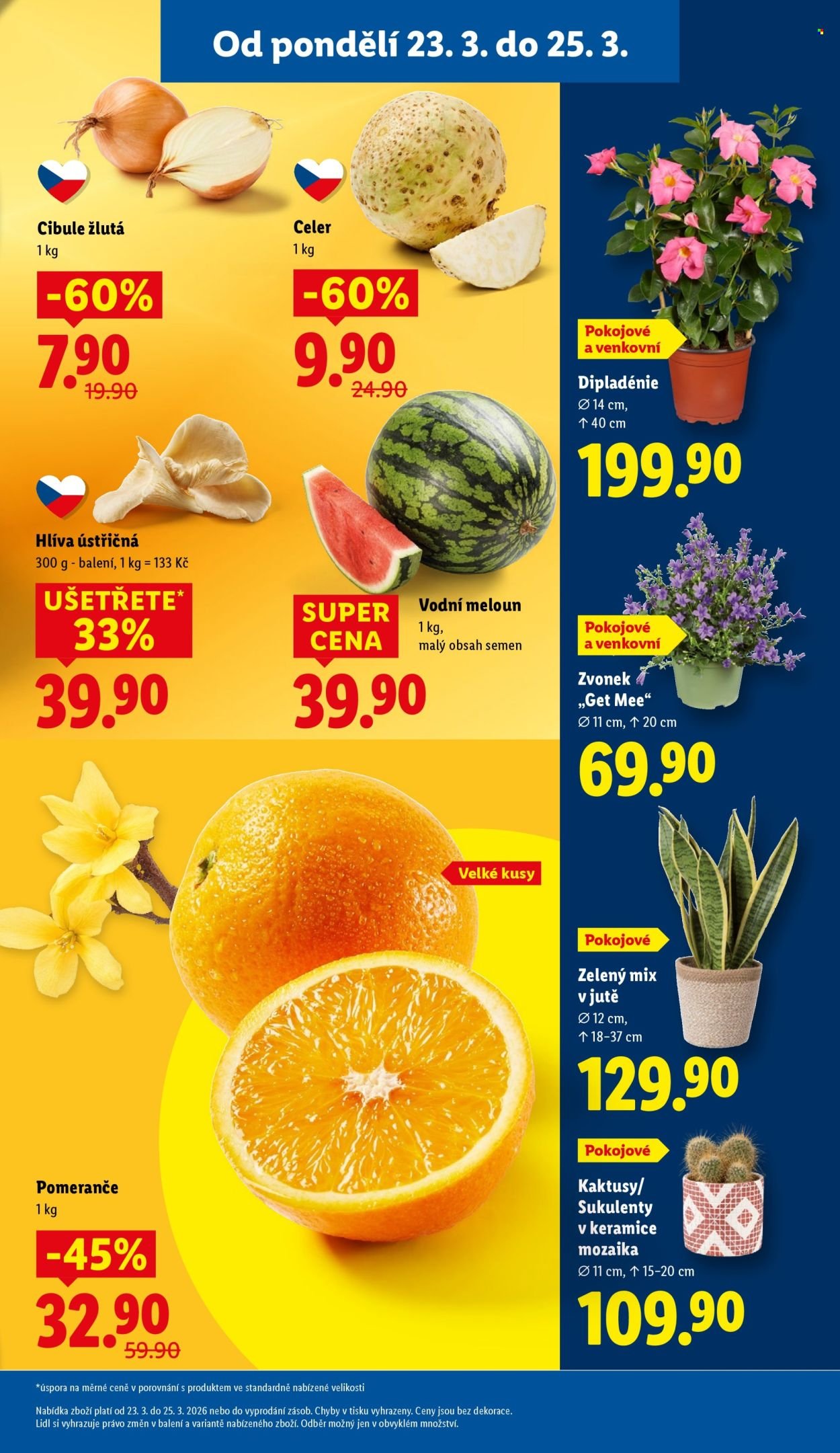 LIDL leták - Od pondělí 23.3.2026 (2026-03-23 - 2026-03-25)