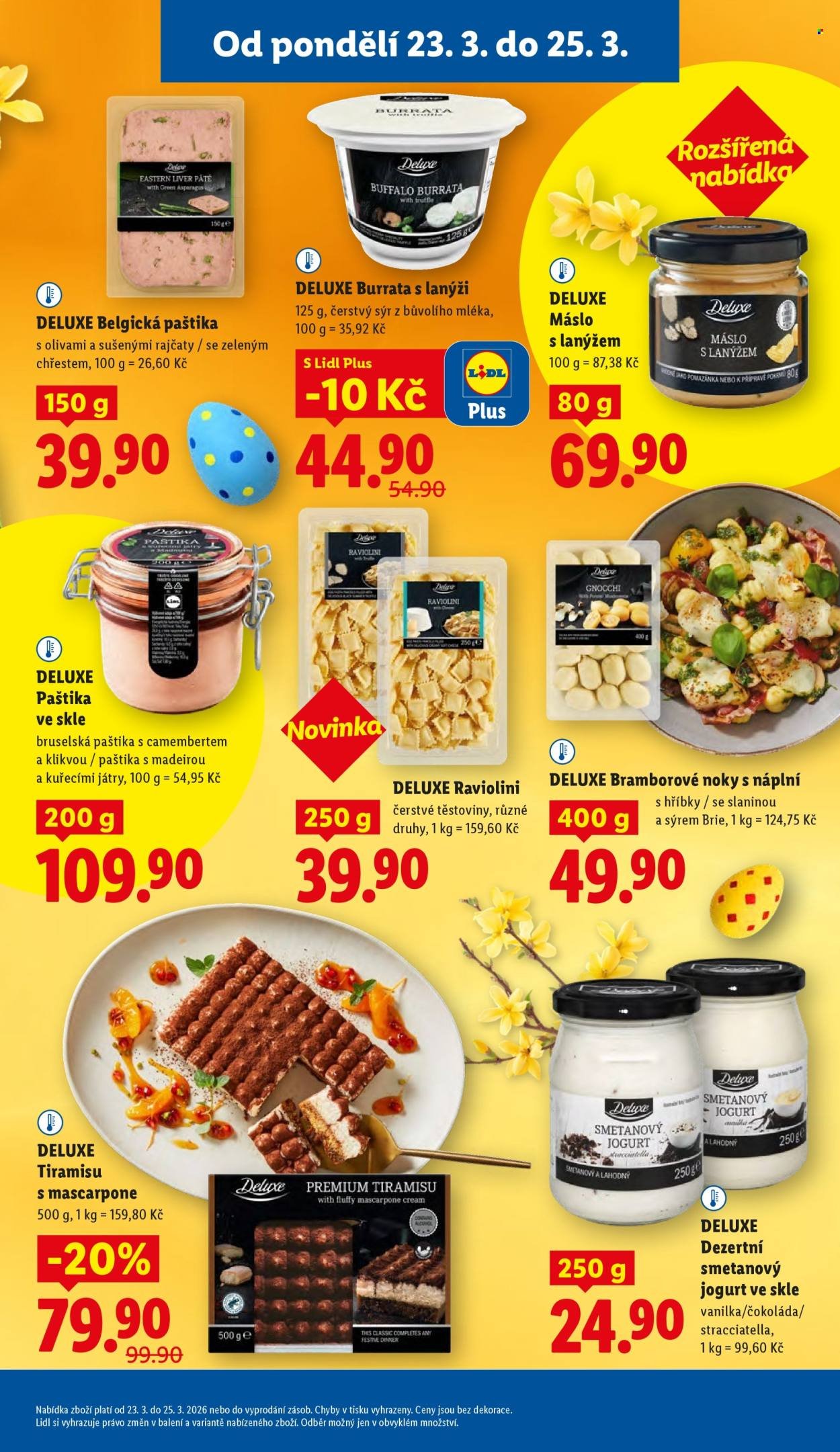 LIDL leták - Od pondělí 23.3.2026 (2026-03-23 - 2026-03-25)