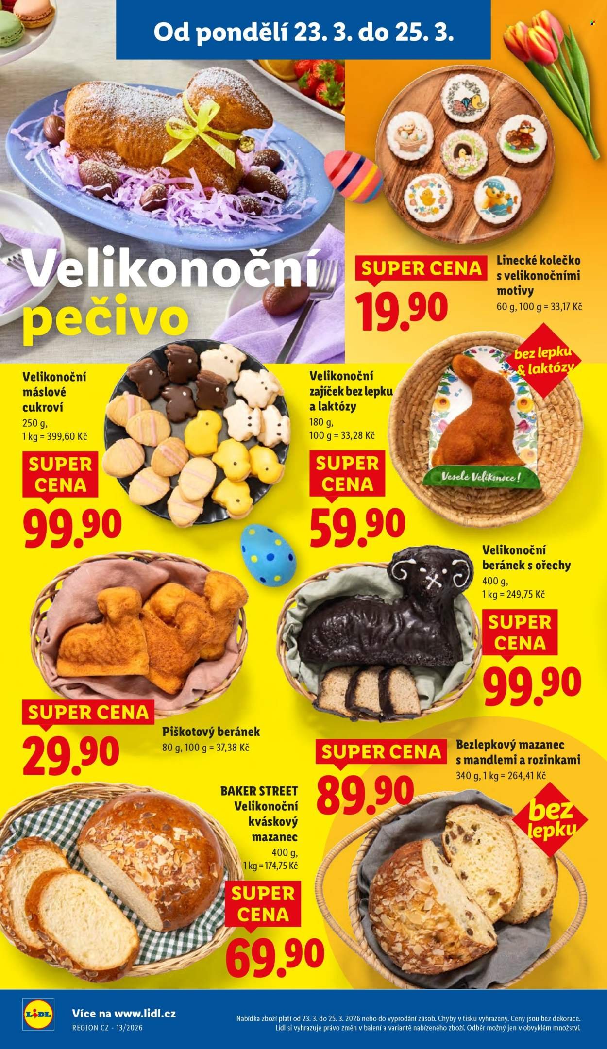 LIDL leták - Od pondělí 23.3.2026 (2026-03-23 - 2026-03-25)