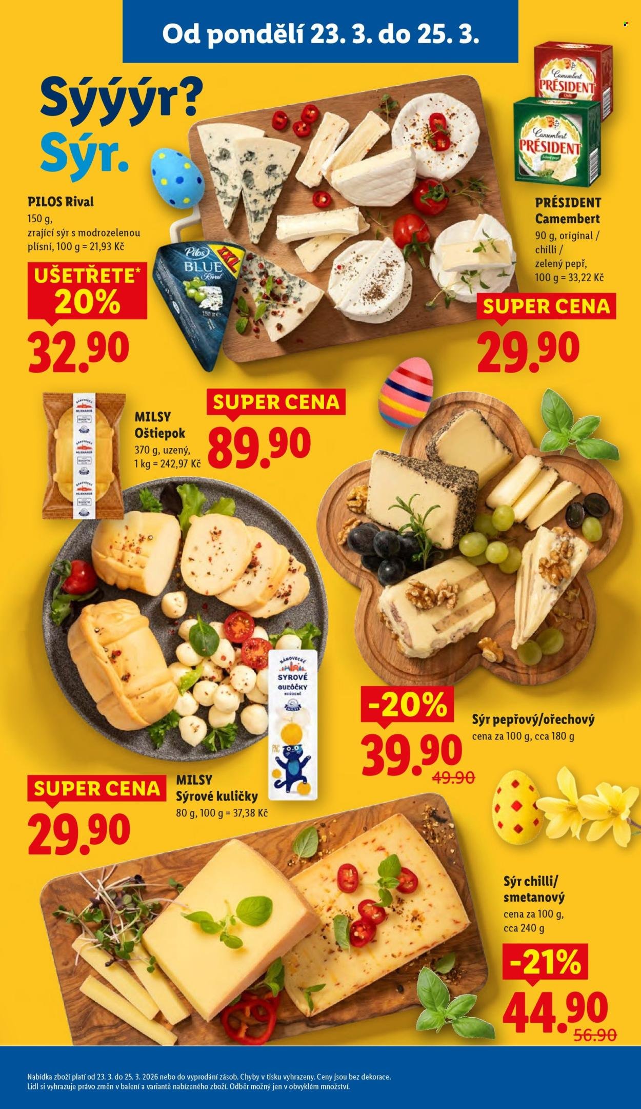 LIDL leták - Od pondělí 23.3.2026 (2026-03-23 - 2026-03-25)