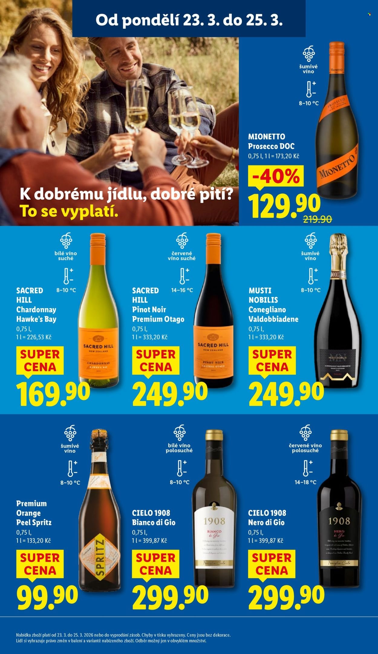 LIDL leták - Od pondělí 23.3.2026 (2026-03-23 - 2026-03-25)