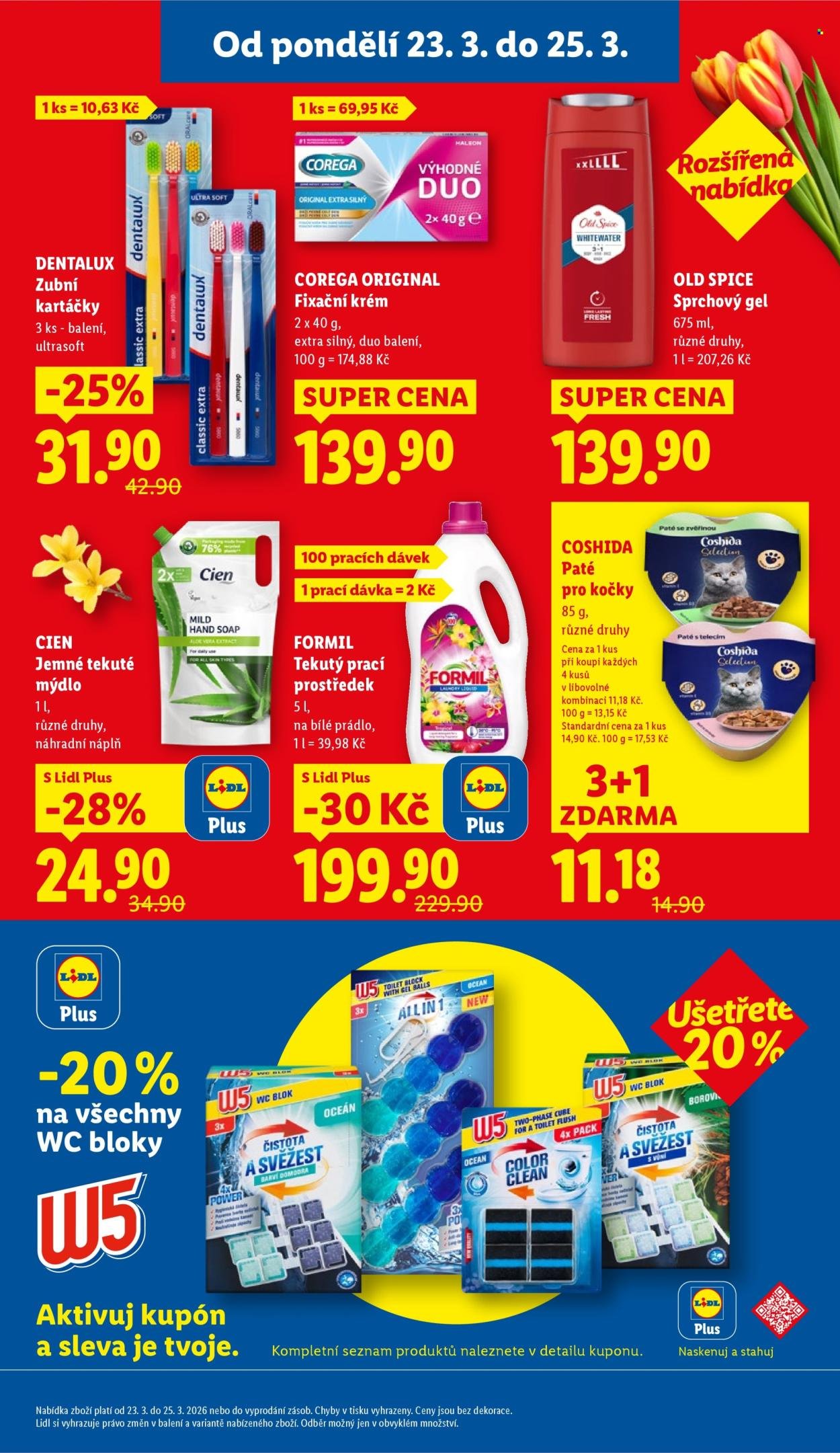 LIDL leták - Od pondělí 23.3.2026 (2026-03-23 - 2026-03-25)