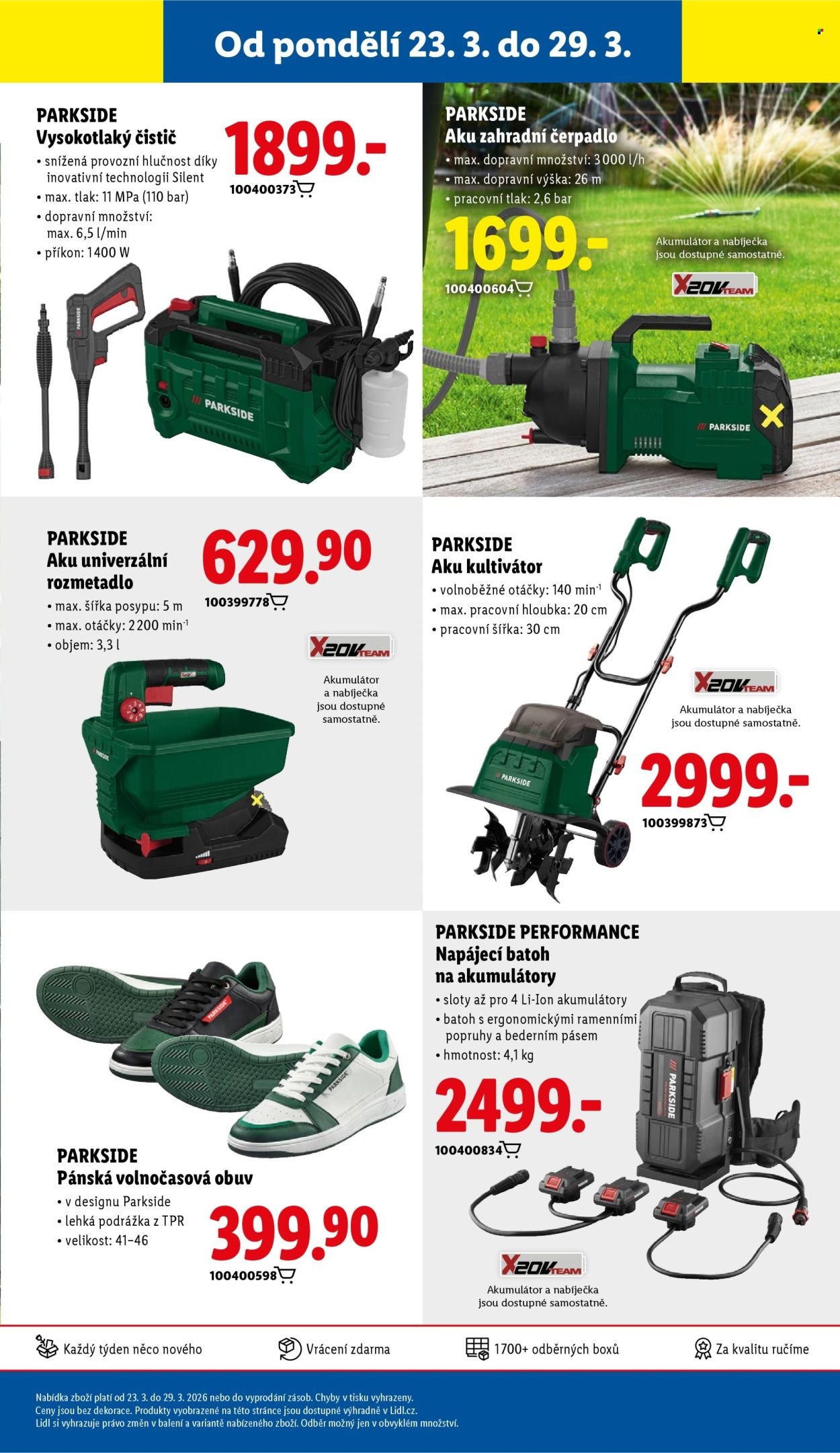 LIDL leták - Od pondělí 23.3.2026 (2026-03-23 - 2026-03-25)