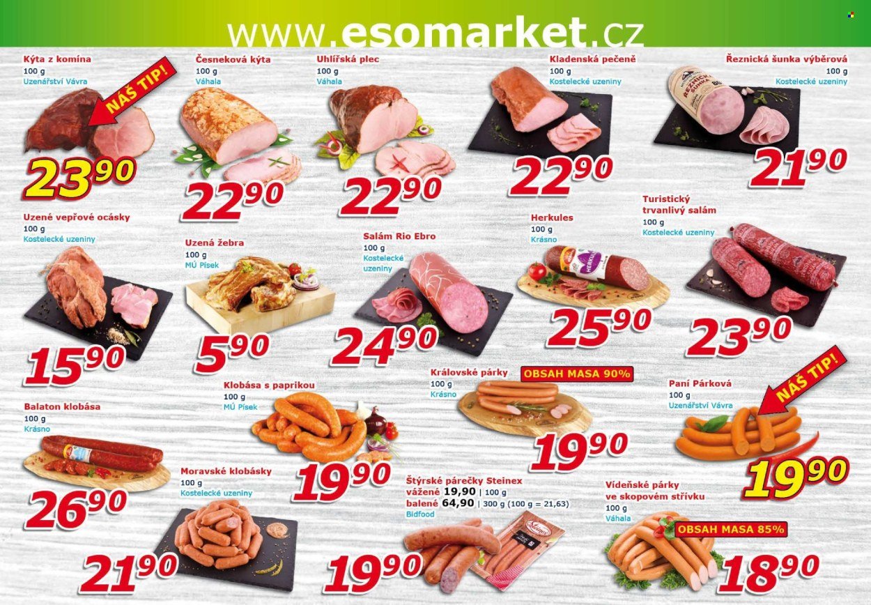 ESO MARKET leták - Od středy 13.5.2026 (2026-05-13 - 2026-05-24)