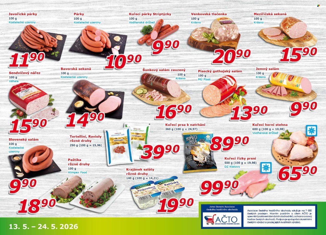 ESO MARKET leták - Od středy 13.5.2026 (2026-05-13 - 2026-05-24)